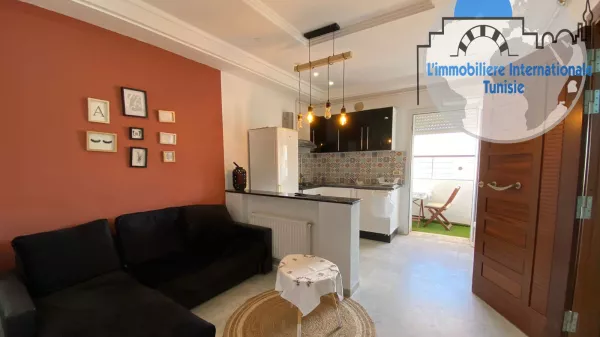 Furnished S1 Apartment for Sale, Steps from the Sea