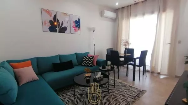Furnished S+1 Apartment in AFH Mrezge, Cité El Wafa, Nabeul