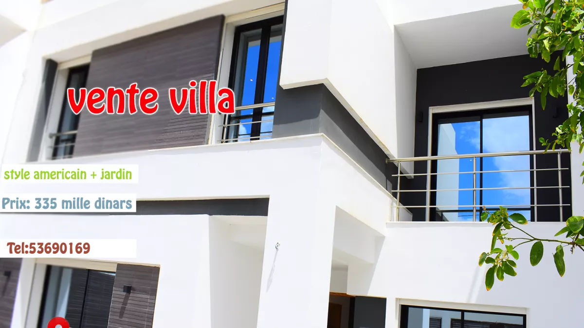 Brand New American-Style Villa in the Heart of Sousse City