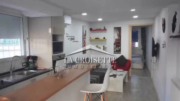Furnished S+1 Apartment for Rent in La Marsa - Monthly Rent of 1700 TND