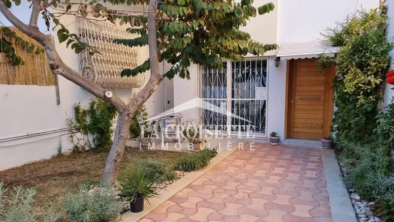 Luxury Furnished Duplex S+3 with Garden in La Marsa