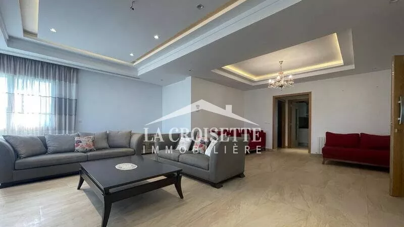 Furnished S+3 Apartment in Ain Zaghouan Nord: A Haven of Comfort and Security