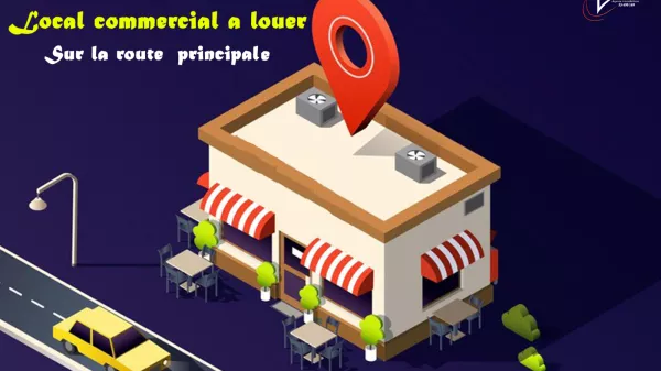 Prime Commercial Space on the Main Road in Mahdia