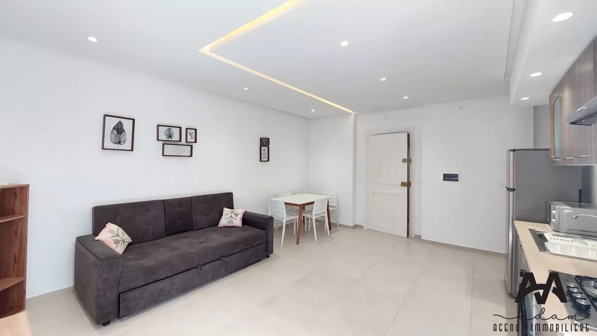 Möbliertes S+1 Apartment für Kurzzeitmiete in Mrezga