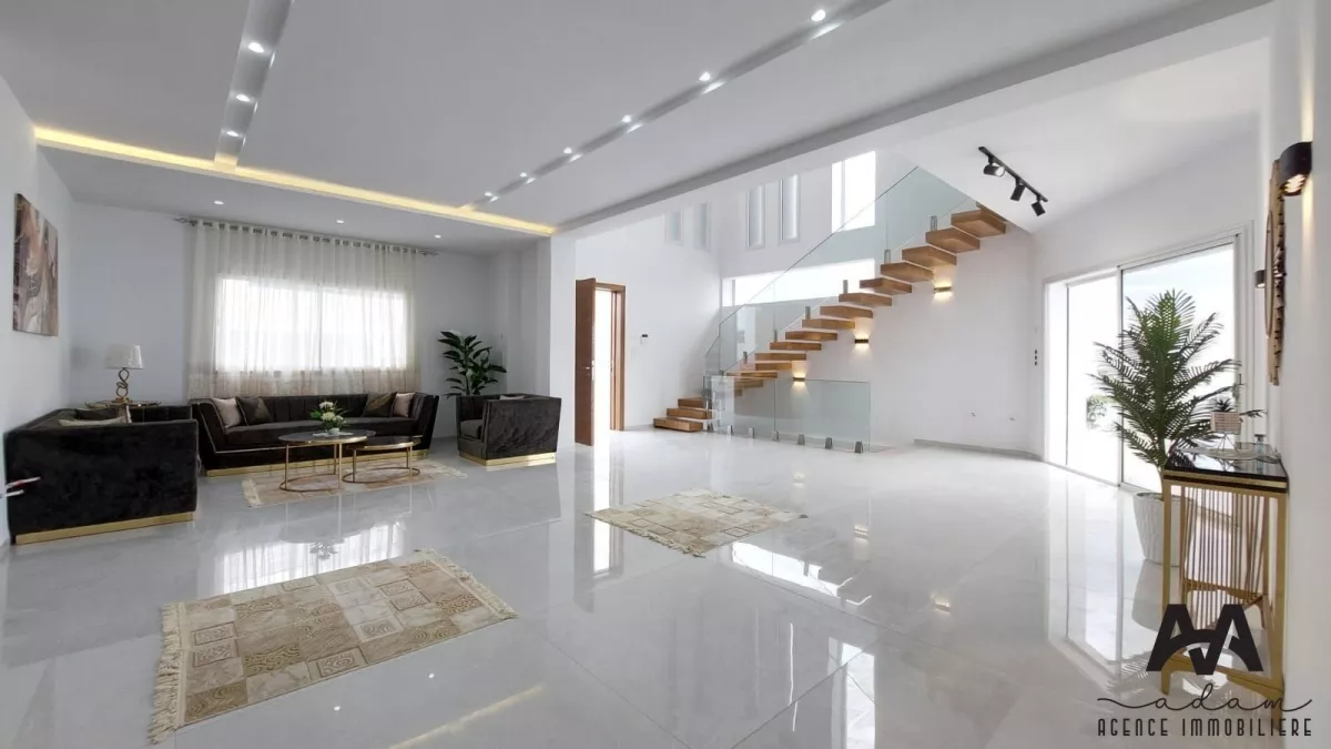 Luxus-Villa S+4 mit Pool in Jinen Beni Khiar, Nabeul