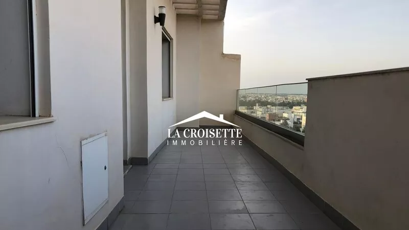 شقة فاخرة S+2 مع تراس في عين زغوان الشمالية: ملاذ من الراحة والأناقة