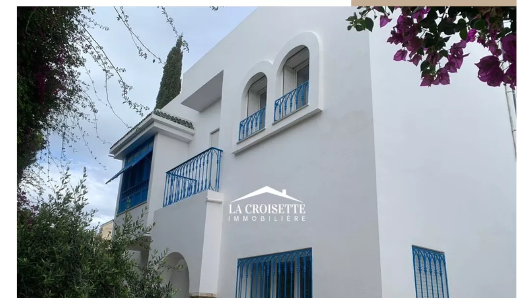 Luxury Villa S+5 in La Marsa: A Haven of Comfort and Elegance