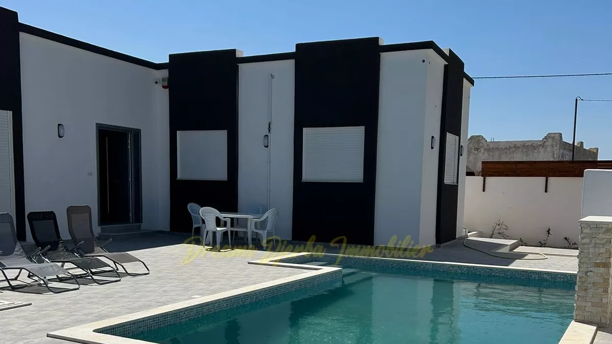 فيلا أحلام مع مسبح في جربة ميدون – استأجر الآن واستمتع بإجازة لا تُنسى