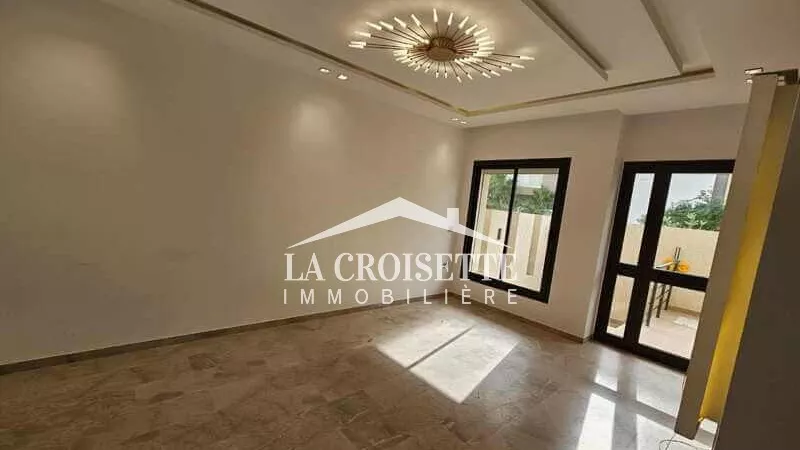 Charming Ground Floor Apartment with Garden in Ain Zaghouan Nord - MAL0696