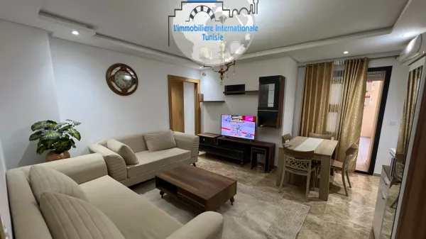 Stunning S+2 Furnished Apartment in Khzema EST, Sousse