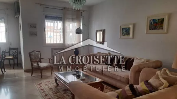 Furnished S+3 Apartment in La Marsa - MAL1724