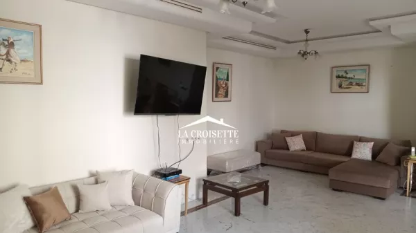Luxury Furnished S+3 Apartment for Rent in Berges du Lac 2, Tunis