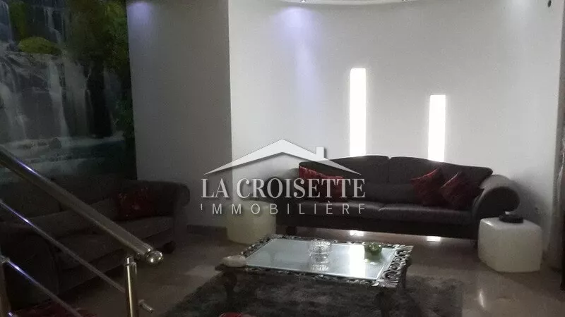Luxurious Triplex with Garden for Rent in Gammarth Village, Tunis