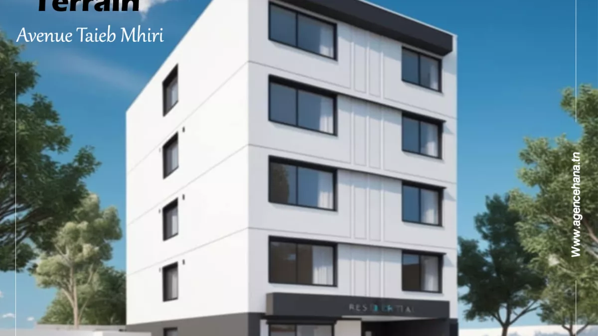 Exklusives Baugrundstück an der Hauptstraße in Mahdia