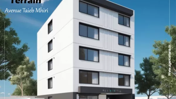 Prime Land for Development on the Main Road in Mahdia