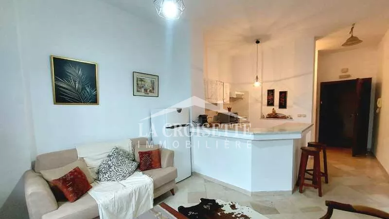 Möbliertes S+1 Apartment zur Miete in Marsa Plage - MAL1356