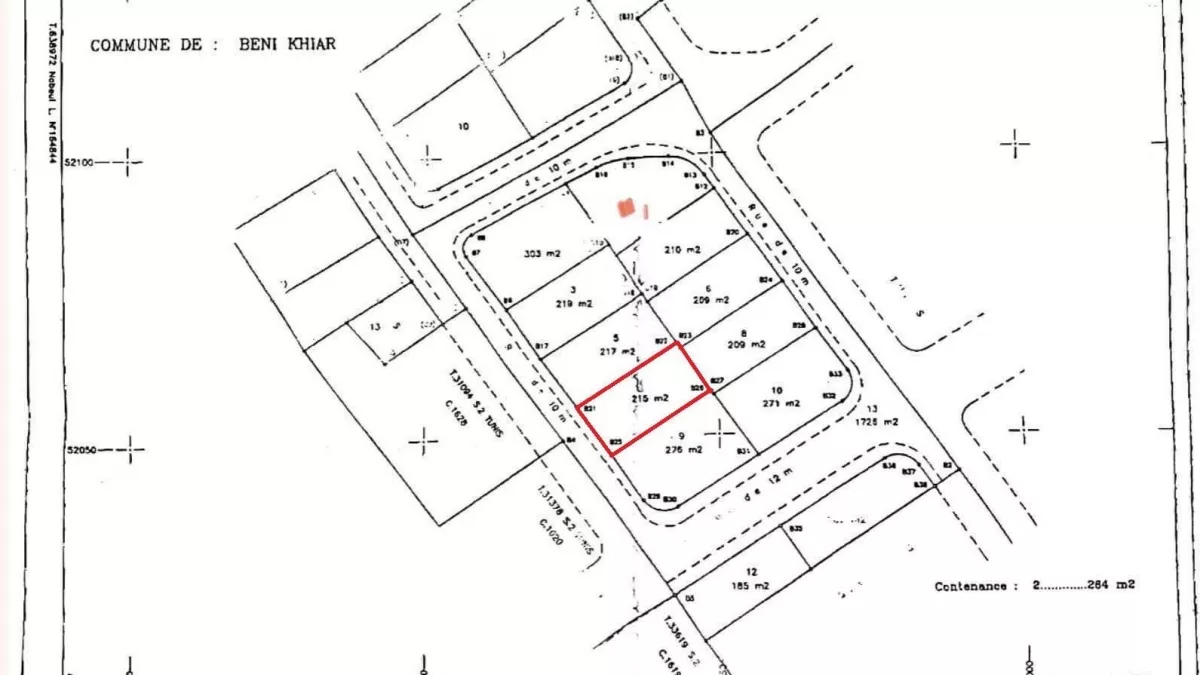 Terreno Residenziale in Vendita a Beni Khiar