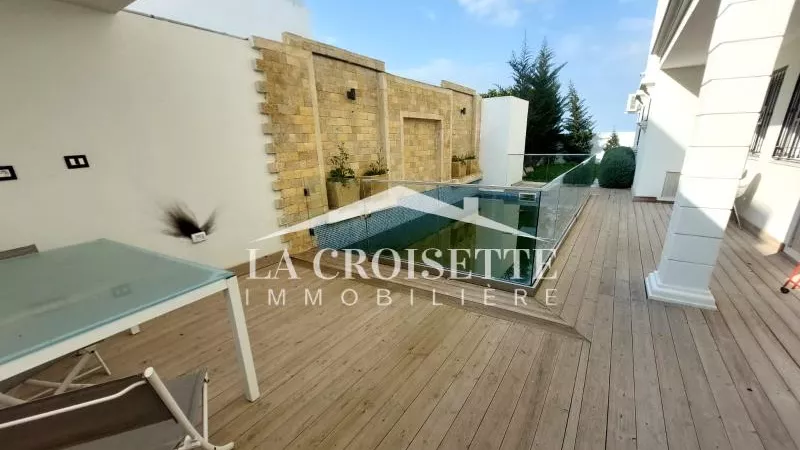 Luxury Apartment S+4 with Garden and Pool in La Soukra ZAL1477