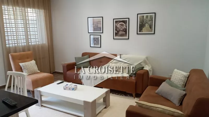 Ground Floor S+2 Furnished Apartment in La Marsa MAL2961