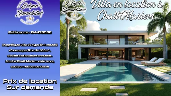 Villa di Lusso in Affitto a Chott Meriam