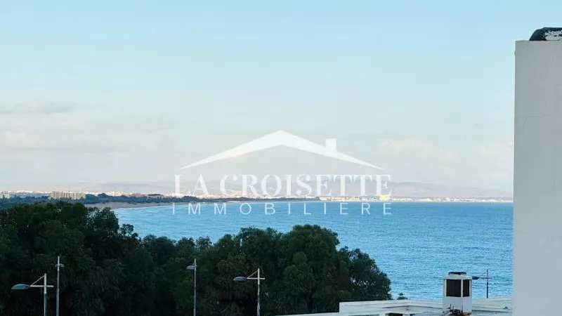 Luxury S+2 Apartment with Sea View in Gammarth - Reference ZAL1408