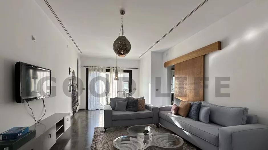 Möblierte S+2 Wohnung in Sidi Daoud, La Marsa: Ein Refugium der Komfort und Sicherheit