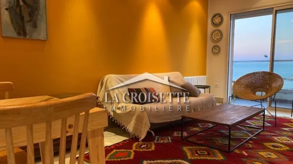 Appartamento S+1 di Lusso Arredato con Vista Mare a La Goulette ZAL1494