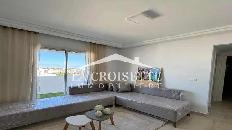 Möblierte S+1 Wohnung mit Terrasse in La Soukra - ZAL1574