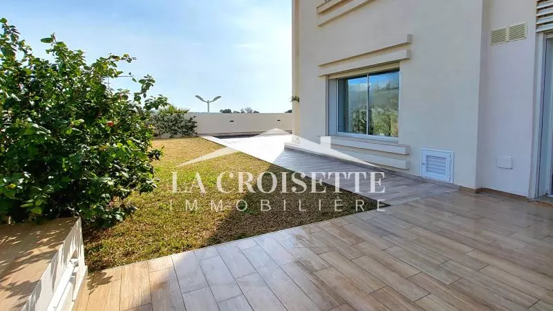 Luxury Apartment S+2 with Garden and Pool in Gammarth - MAL1467