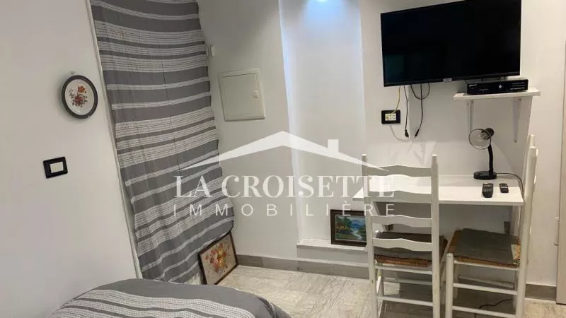 Furnished Studio Apartment for Rent in La Marsa - ZAL1415