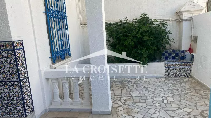 Ground Floor Villa with Terrace for Rent in La Marsa - MAL1524