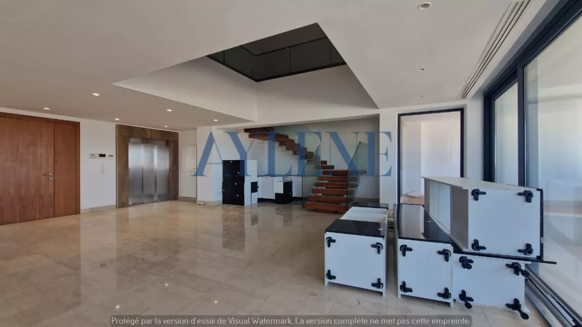 Luxury Penthouse with Pool at Lac 2: A Haven on the Lake's Shores