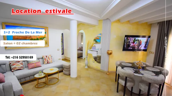 Stunning S+2 Apartment near Mahdia Beach