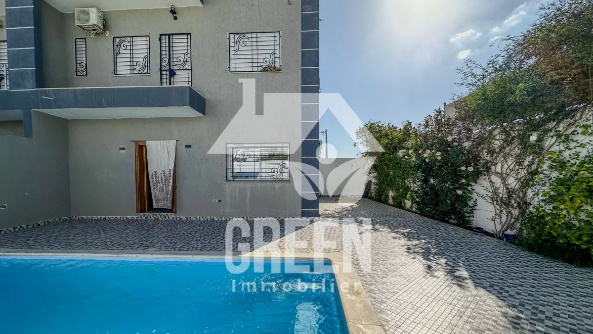 فيلا "HECTOR" - الحمامات: ملاذك المثالي مقابل 400,000 دينار تونسي