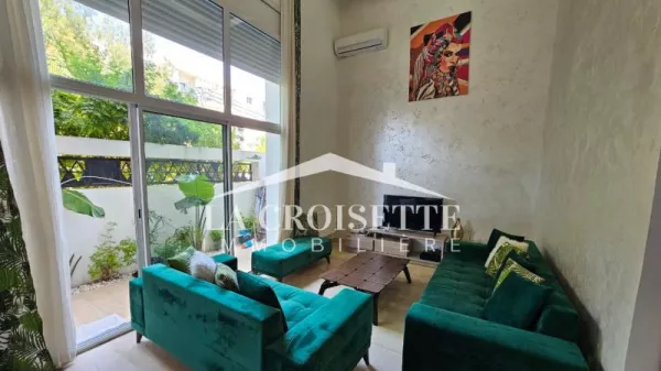 Luxury Furnished Duplex with Garden in La Marsa MDL0188