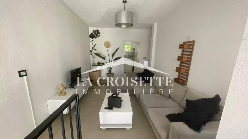 Elegant Furnished S1 Loft with Terrace in La Marsa - MAL1736