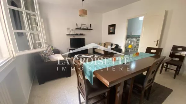 Exceptional Furnished S+2 Apartment in Sidi Bou Saïd - A Unique Opportunity!