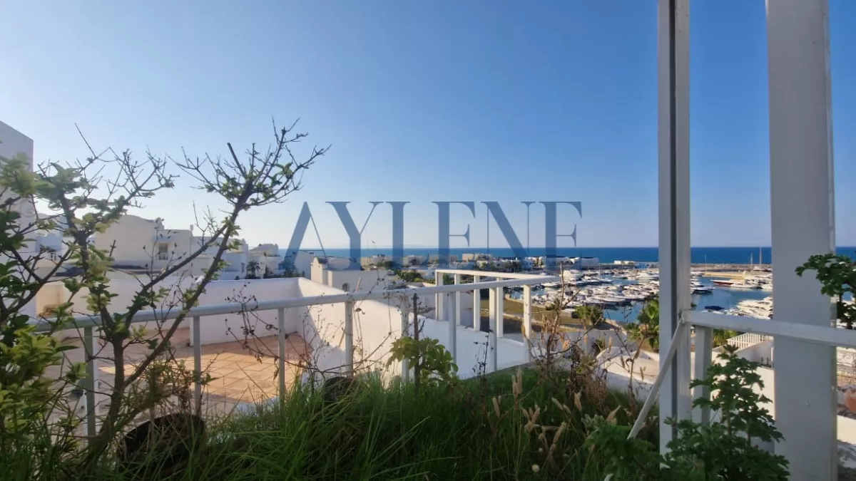 Luxury Duplex S3 with Garden and Rooftop in Gammarth: A Haven of Comfort and Elegance