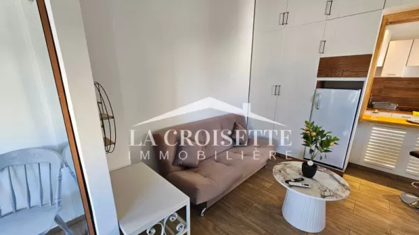 Furnished Studio Apartment for Rent in La Marsa - Ref
