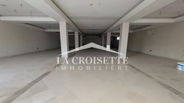 Prime Commercial Space on La Soukra's Main Road - MCL0506