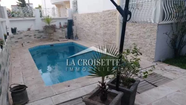 Furnished S3 Duplex with Pool in La Marsa - MDL0184