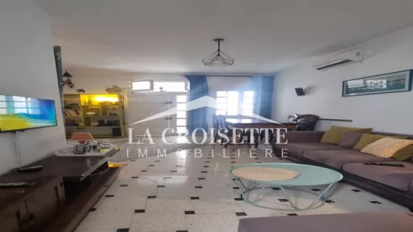 Furnished S2 Floor Villa for Rent in La Marsa - ZEL0567