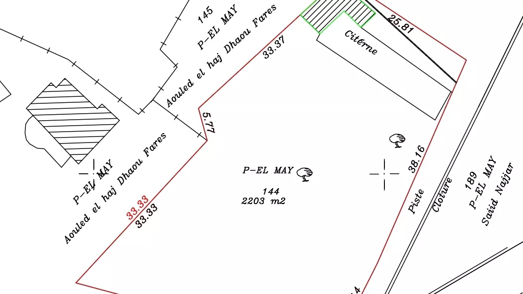 Außergewöhnliche Investitionsmöglichkeit: 2202m² Grundstück mit Blauer Urkunde in Djerba
