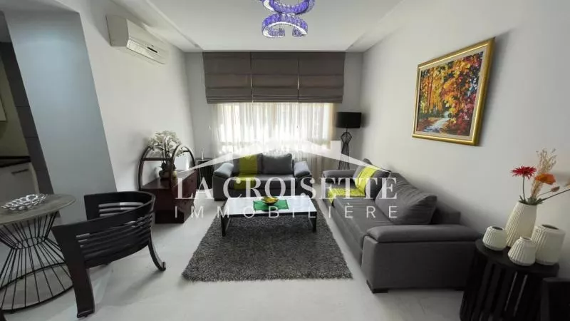 شقة S+1 مفروشة في أحضان قرطاج – Jardins de Carthage | كود ZAL1989