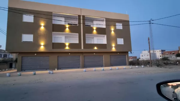 Brand New R+2 Building for Rent in Downtown Jendouba, Tunisia