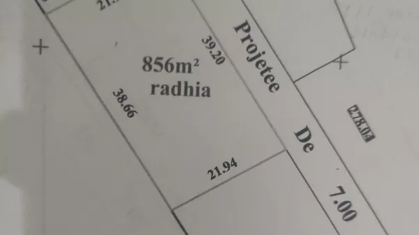 Land for Sale in Raoued, Close to the Sea