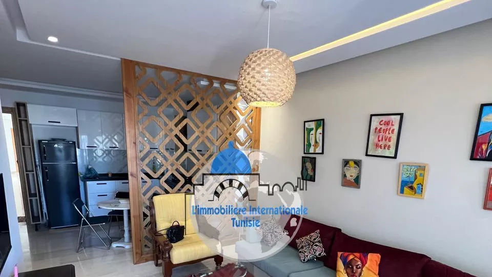 Stunning Furnished S+1 Apartment in Sahloul 4, Sousse
