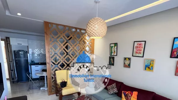 Stunning Furnished S+1 Apartment in Sahloul 4, Sousse