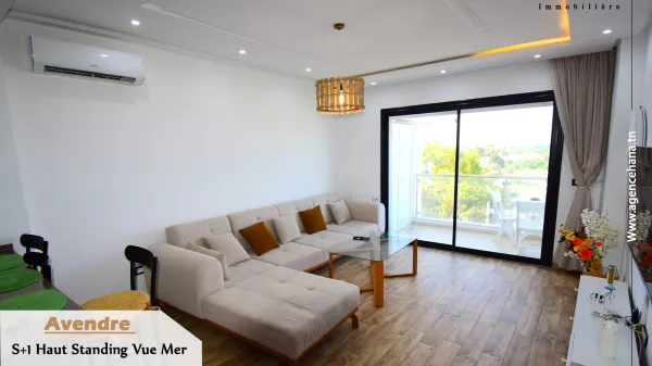 Luxury S+1 Apartment with Sea View in Mahdia