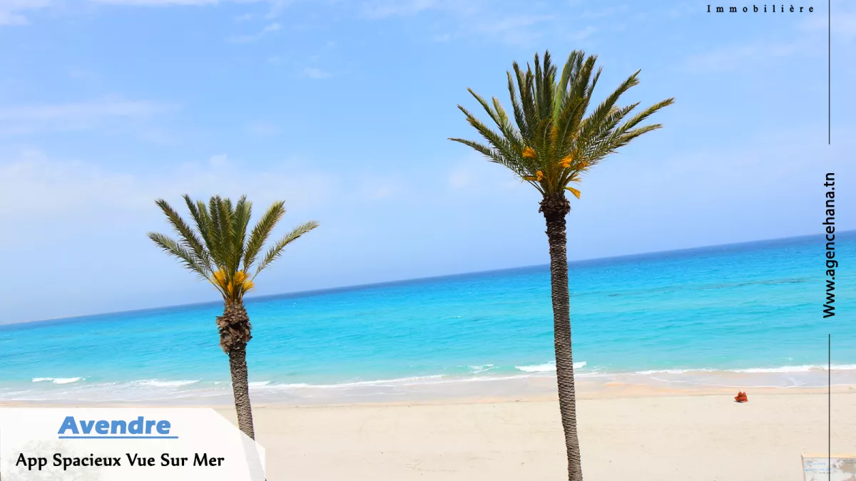 Geräumige S+2 Wasserfront-Wohnung mit Parkplatz in Mahdia